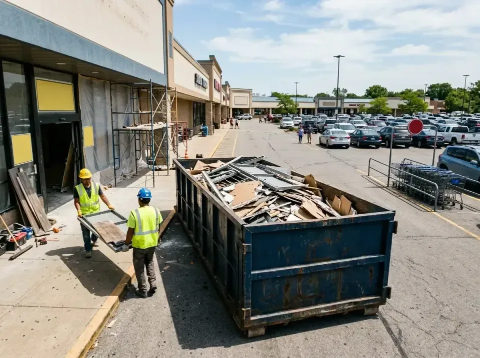 retail-store-renovation-debris-003 — frequently asked questions, Roll-off Dumpster Rentals in Youngwood, PA